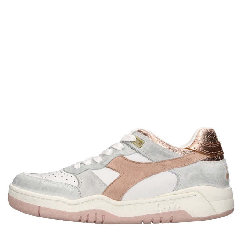 Sneakers in pelle e camoscio 