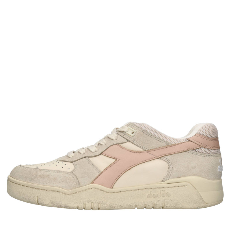 Sneakers in pelle e camoscio 