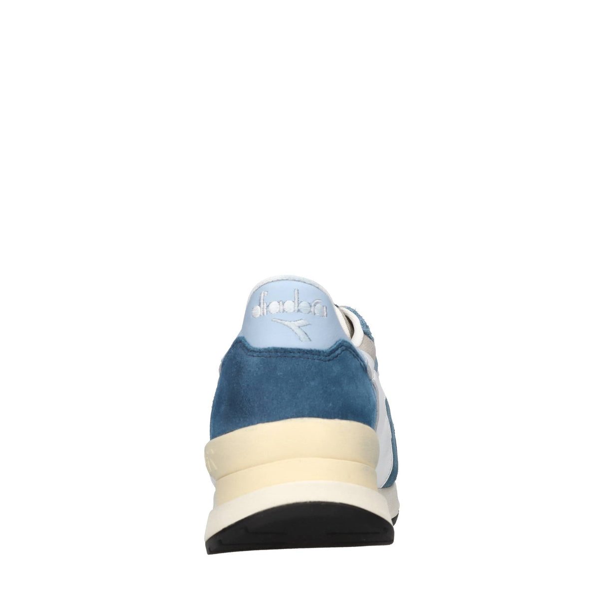 Sneakers in camoscio e tessuto 