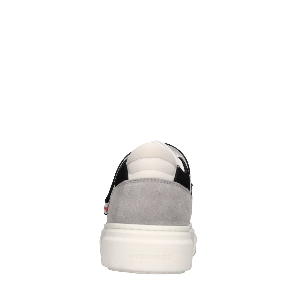 Sneakers in camoscio e tessuto 