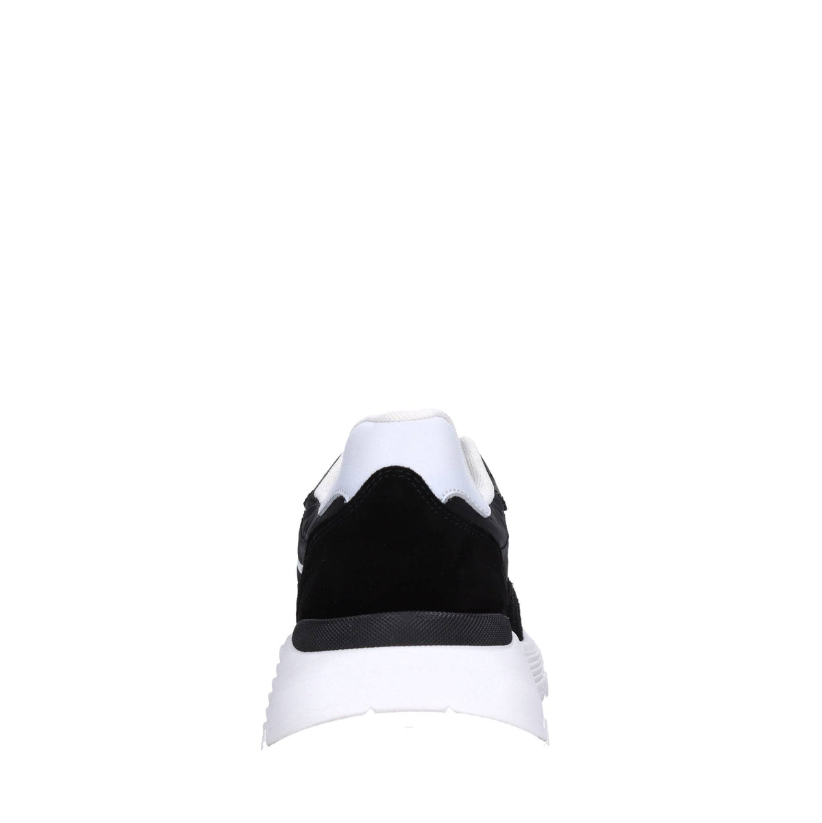 Sneakers in tessuto e camoscio 