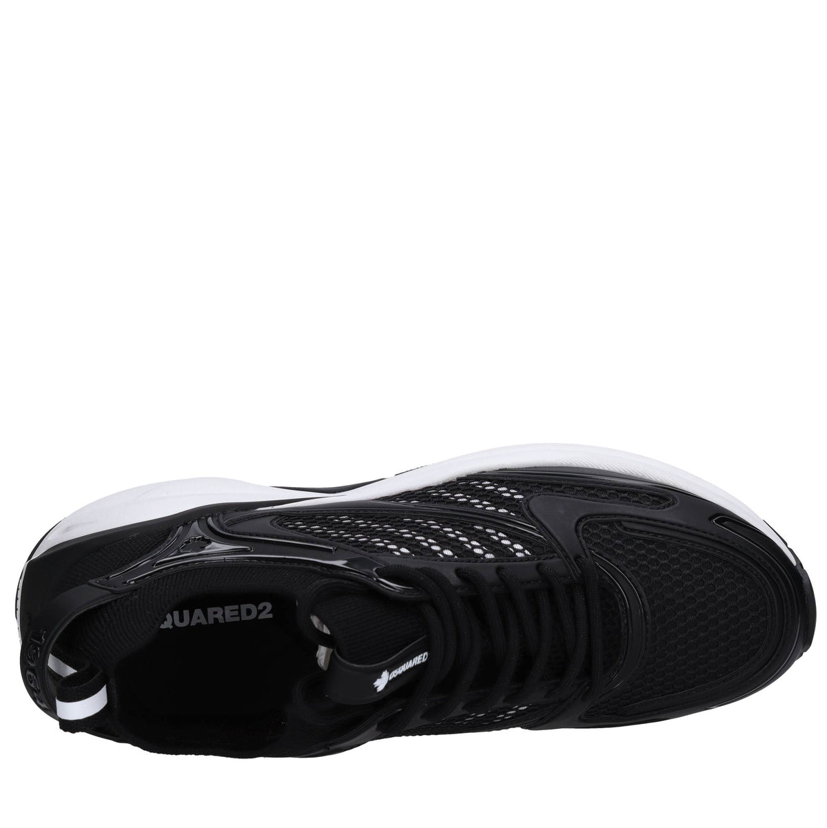 Sneakers in tessuto ed ecopelle 