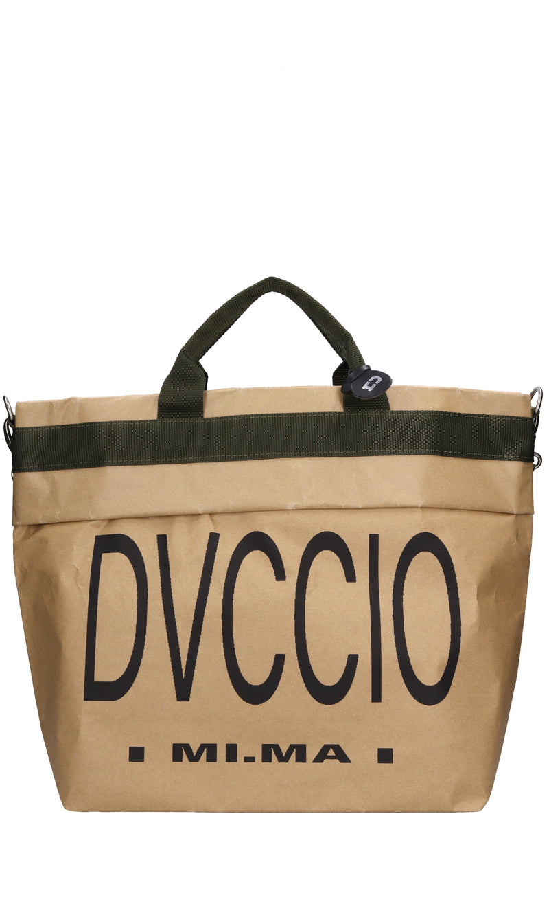 Borsa shopper impermeabile in materiale ecologico 