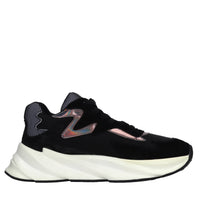 Sneakers in pelle tessuto ed ecopelle 