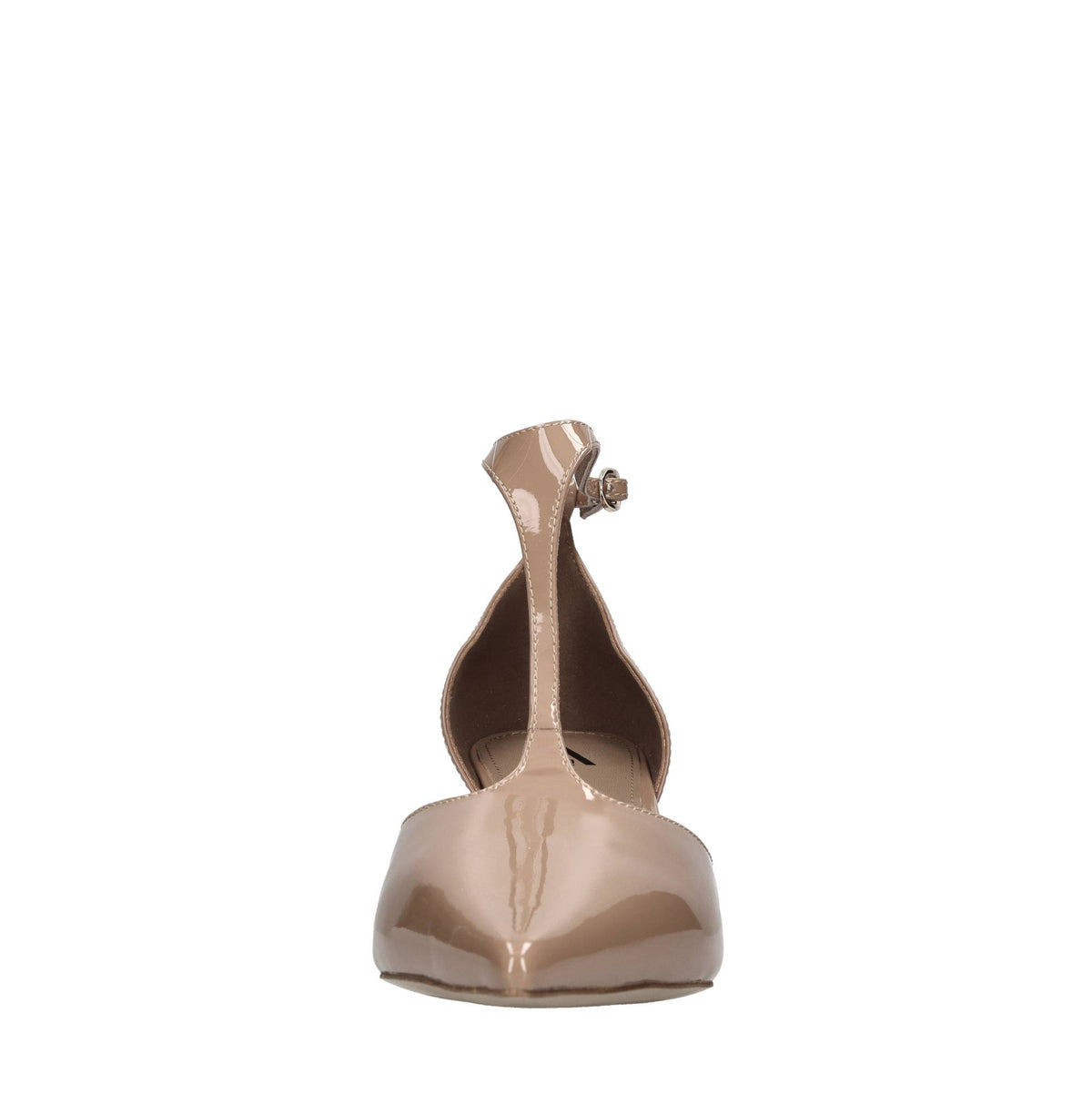 Décolleté slingback in vernice 