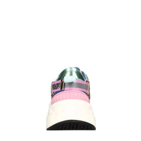 Sneakers in pelle e camoscio 