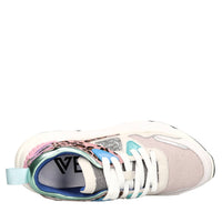Sneakers in pelle e camoscio 