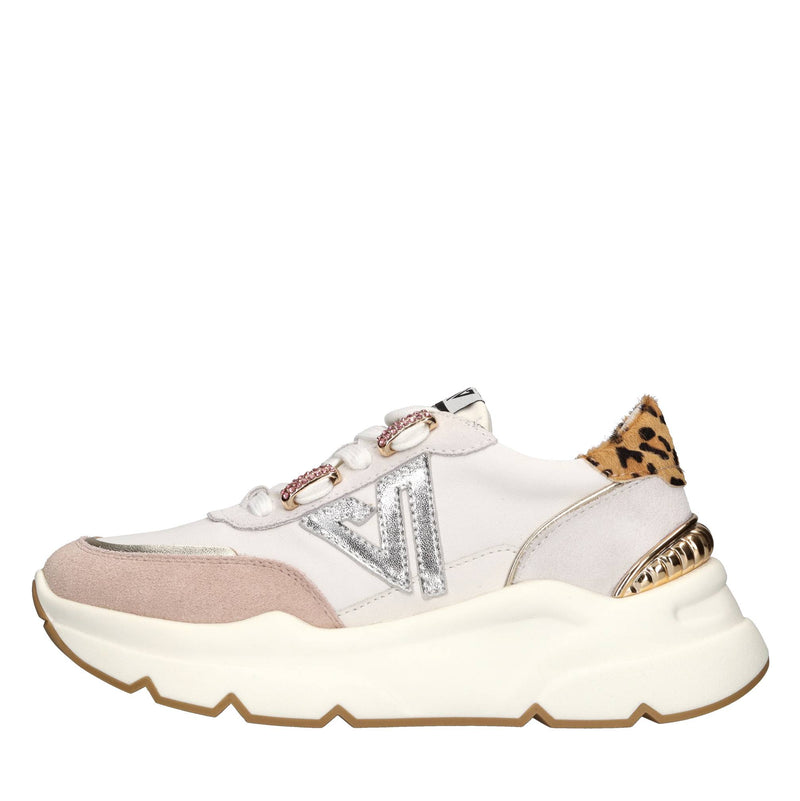 Sneakers in pelle e camoscio 