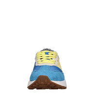 Sneakers in pelle e camoscio 