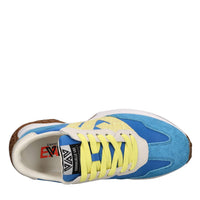 Sneakers in pelle e camoscio 
