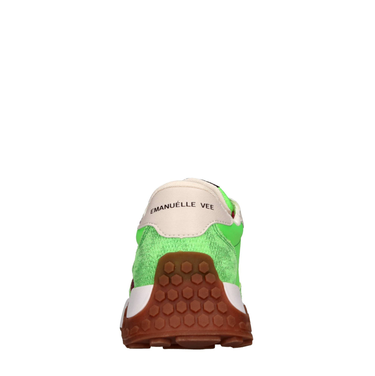 Sneakers in camoscio e tessuto 