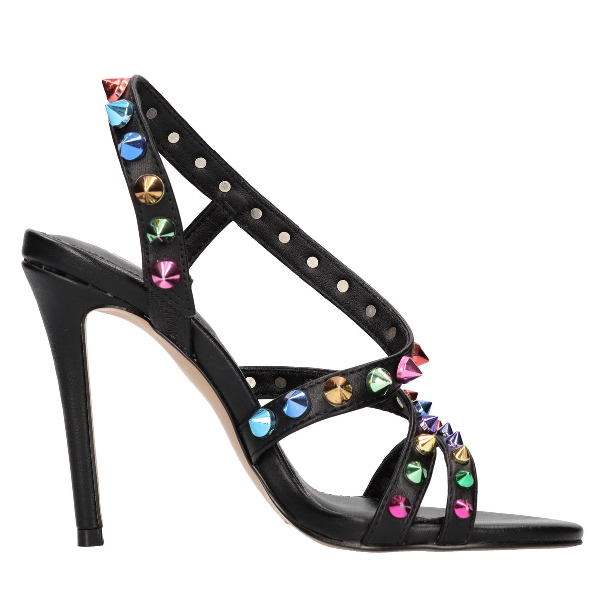 Sandali modello JENNY in pelle ed ecopelle 