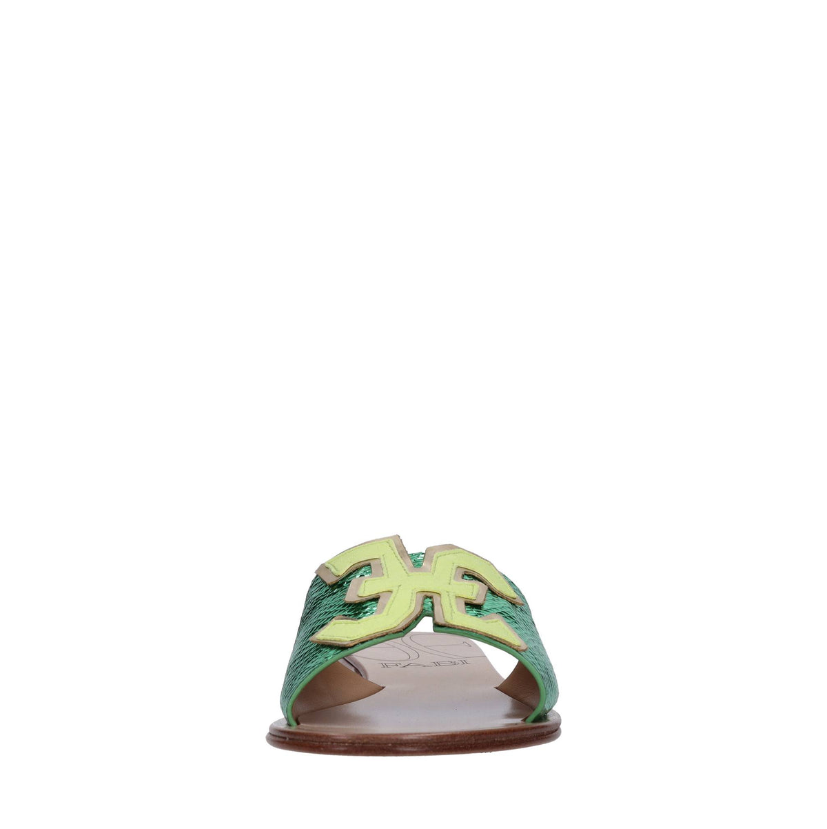 Mules in pelle 