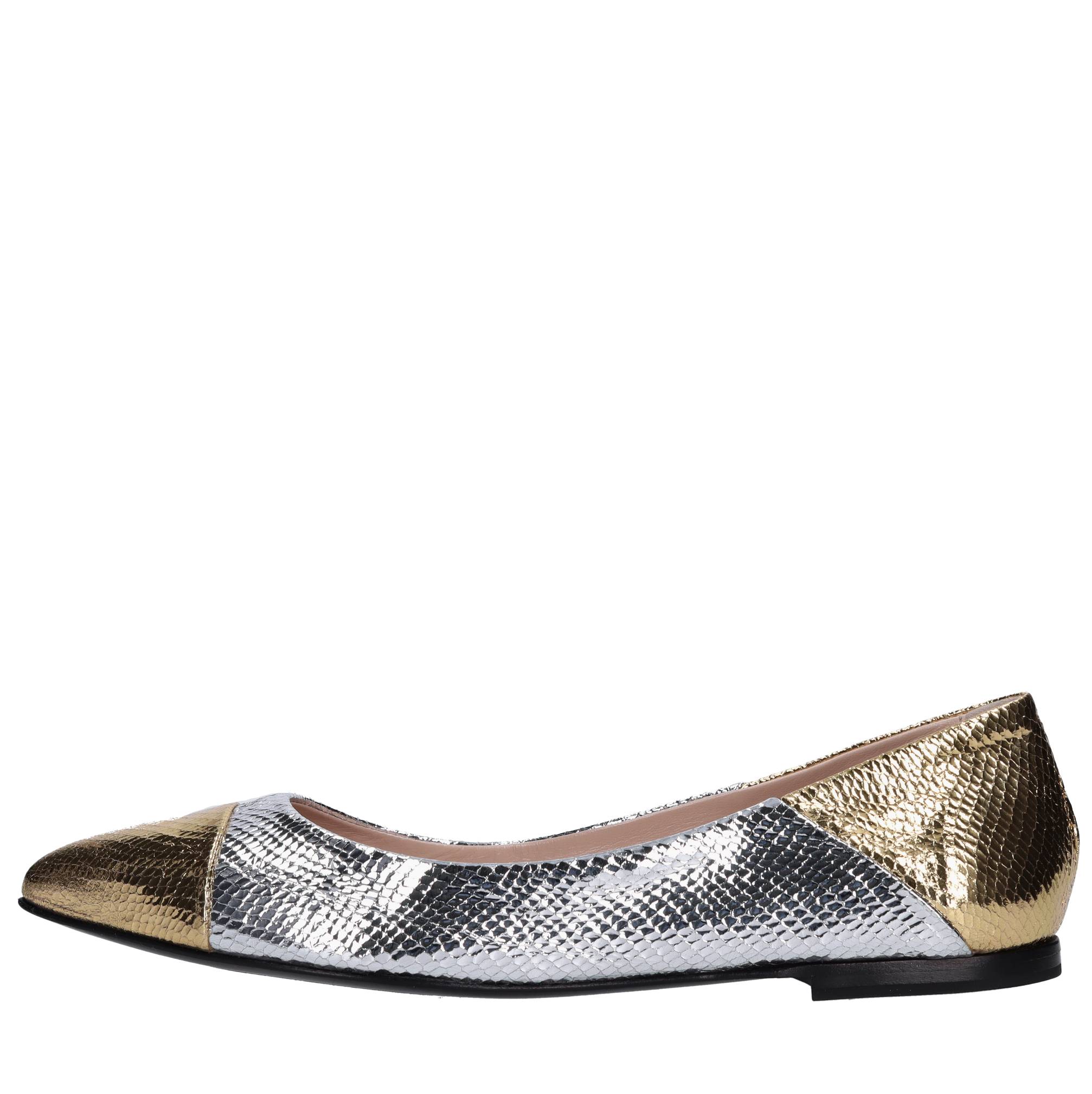 Ballerine in pelle 