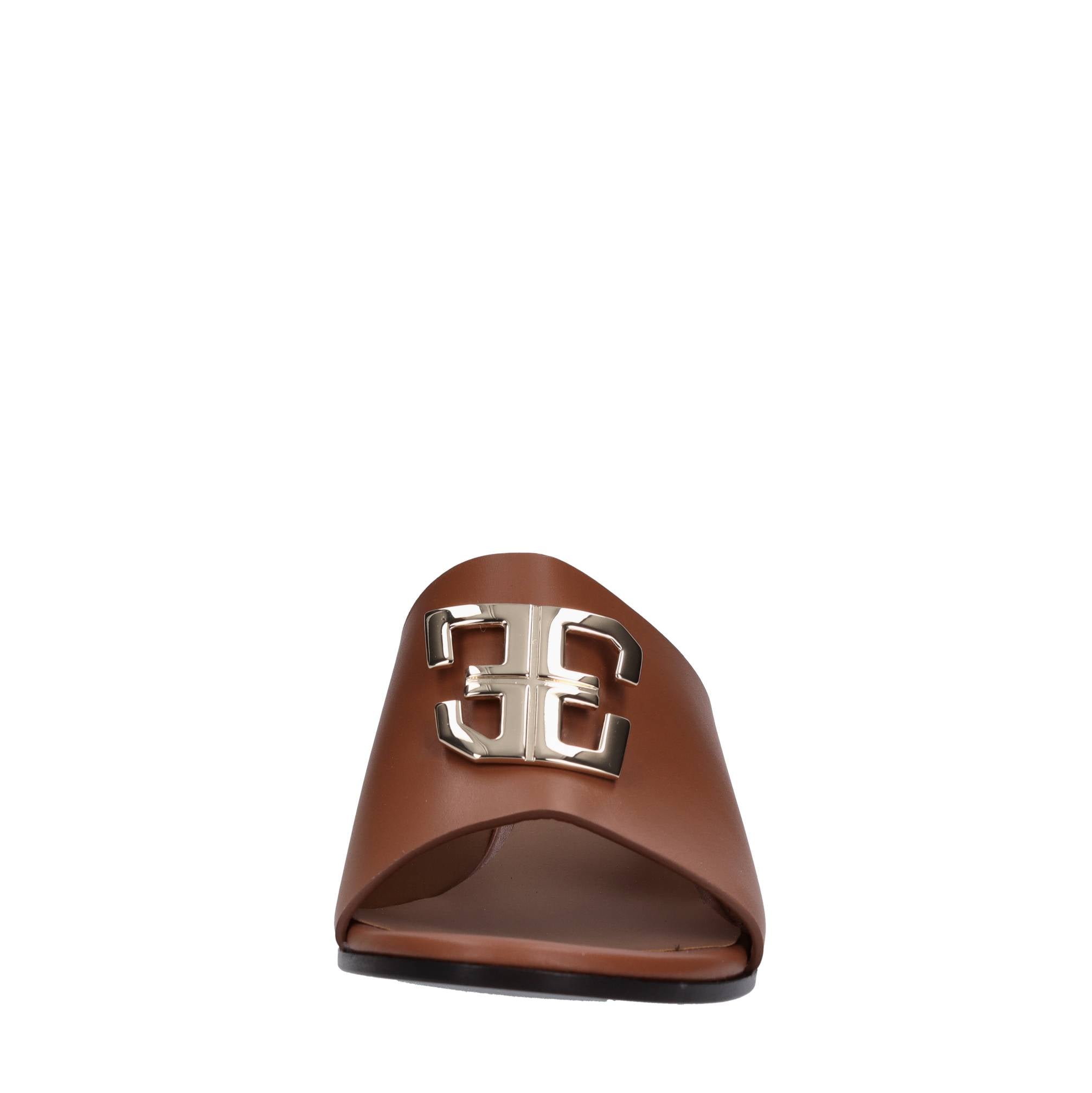 Mules in pelle 