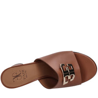 Mules in pelle 