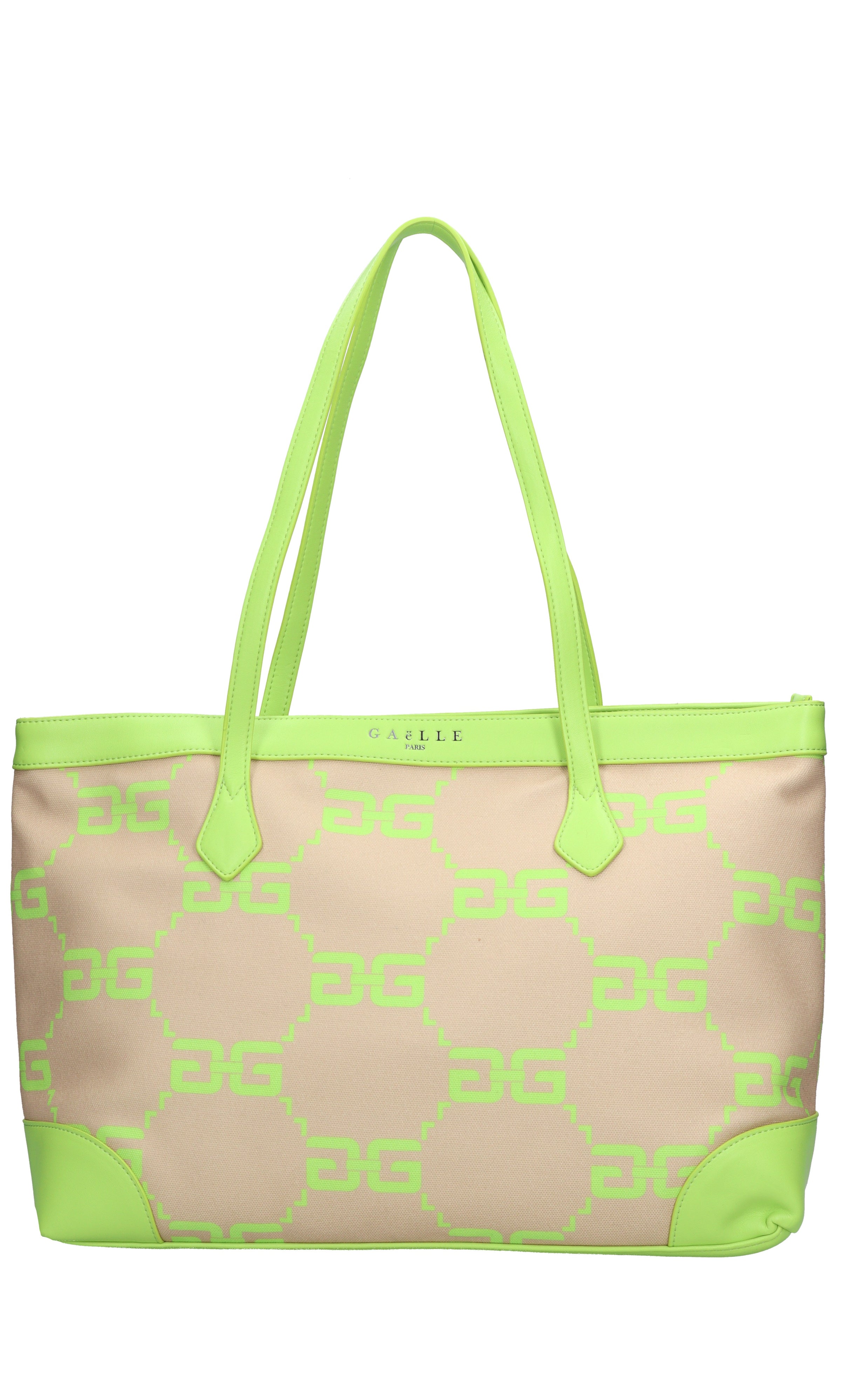 Borsa in tessuto ed ecopelle 