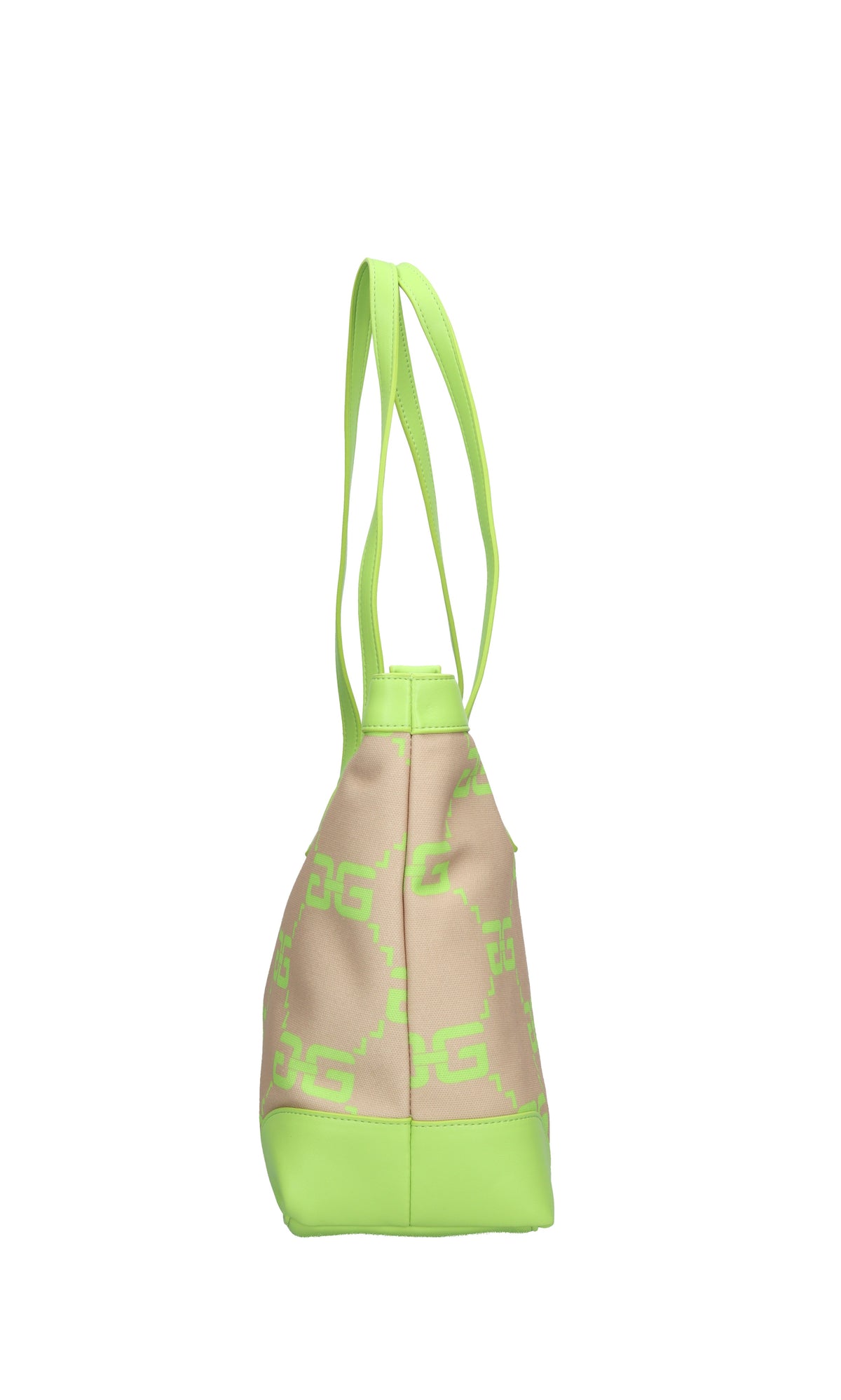 Borsa in tessuto ed ecopelle 
