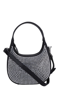 Borsa in ecopelle e strass 
