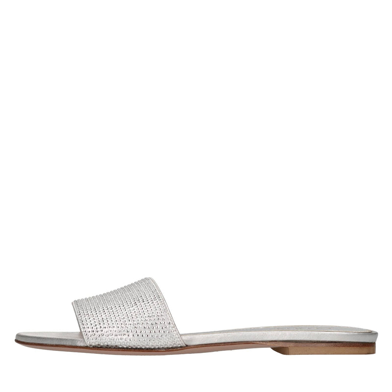 Mules Cassis in tessuto e strass 