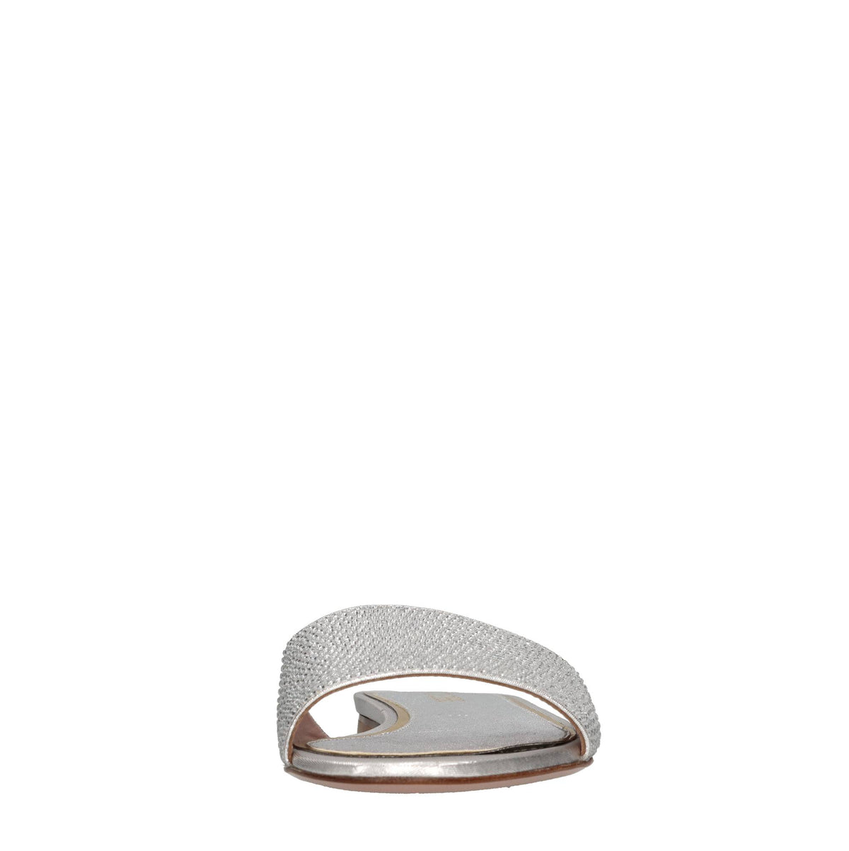 Mules Cassis in tessuto e strass 