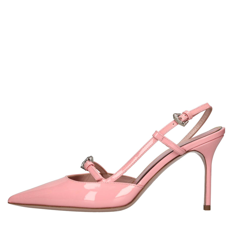 Décolleté slingback Dominique in vernice 