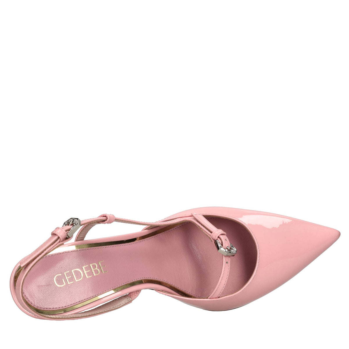 Décolleté slingback Dominique in vernice 
