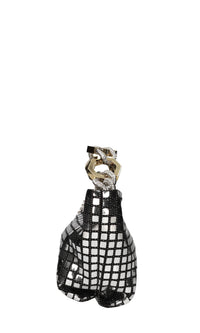 Borsa mini modello JESSYE DISCO BALL in tessuto e applicazioni 