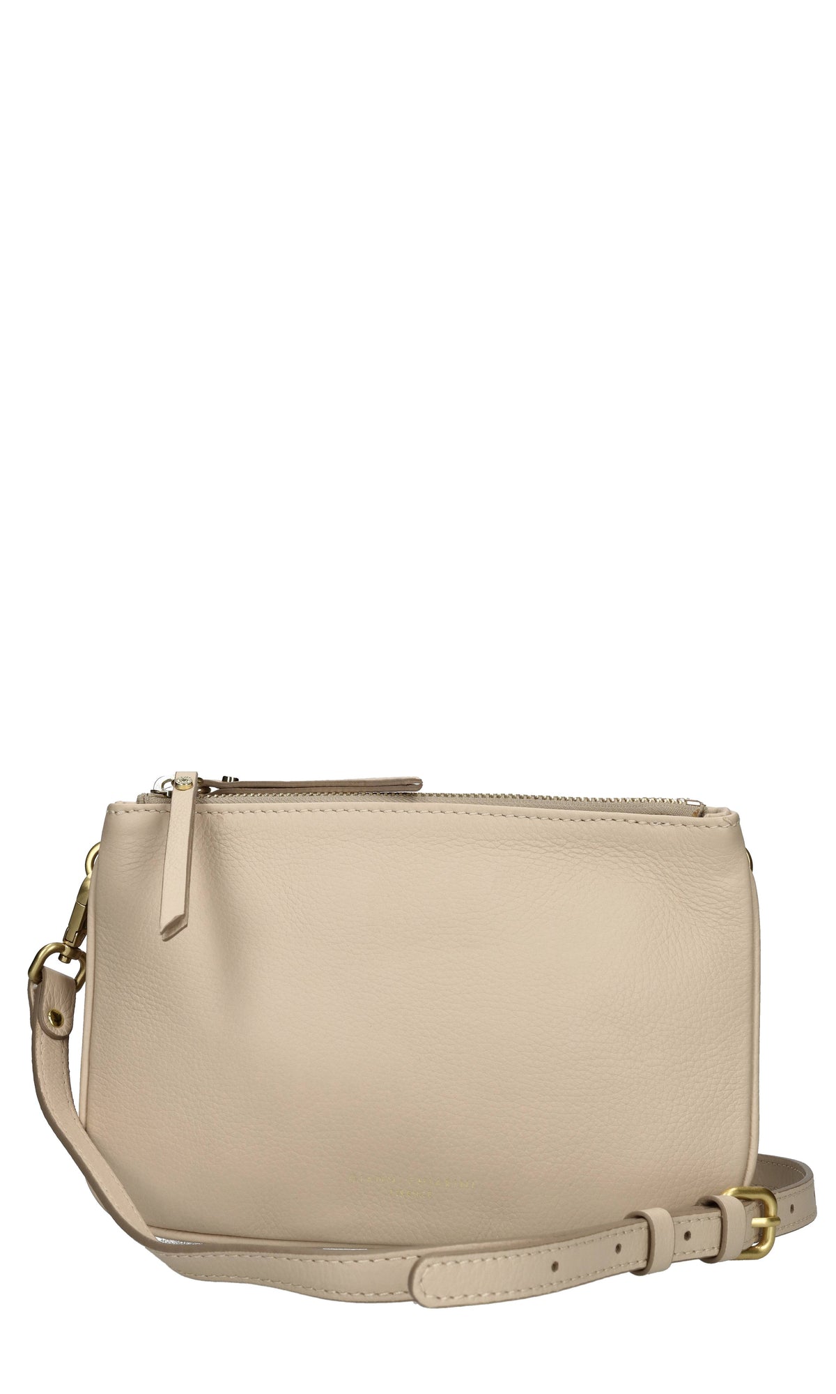 Borsa in  pelle martellata 