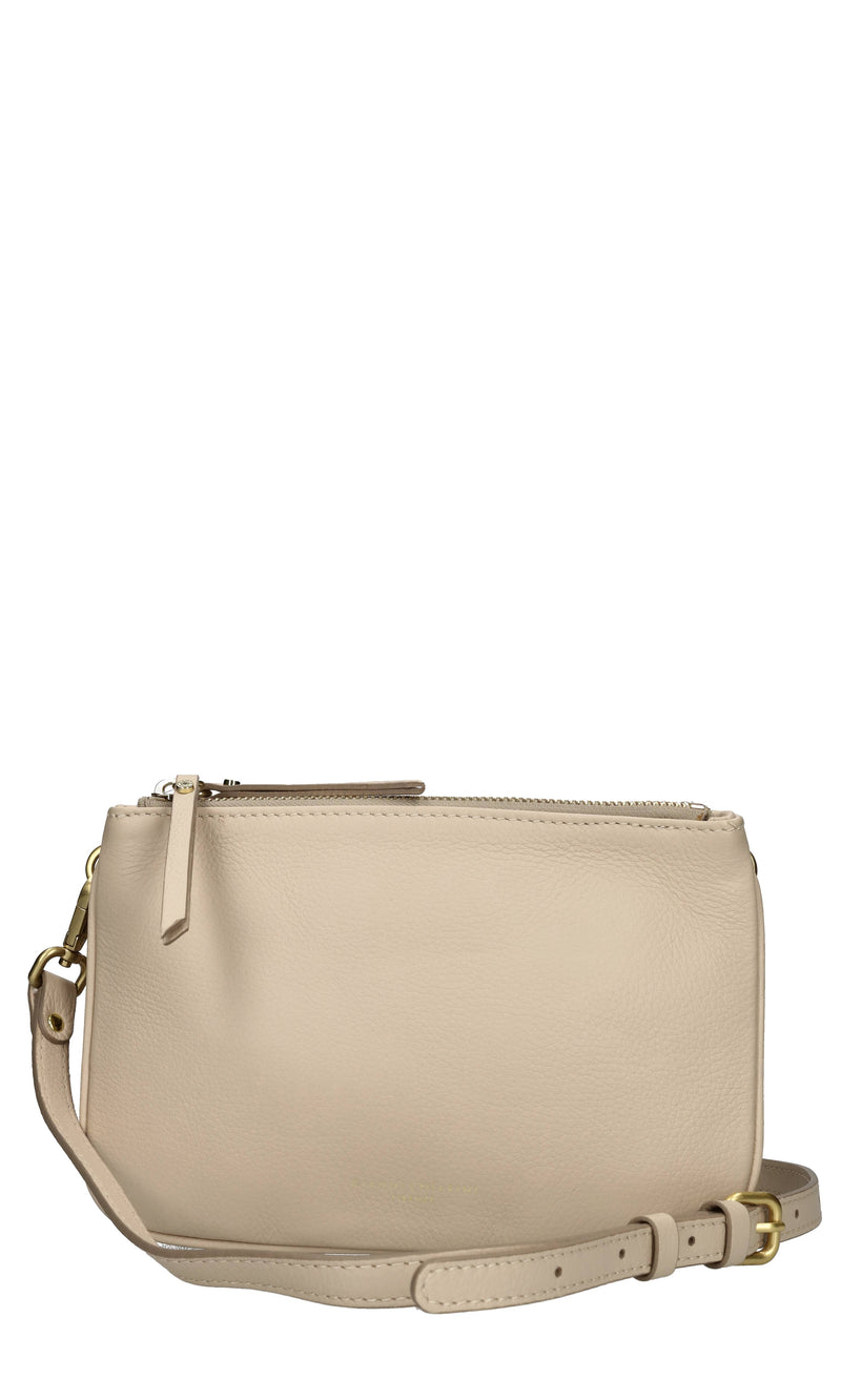 Borsa in  pelle martellata 