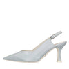 GIORGIO FABIANI Leather slingback pumps