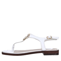 Sandali flat in pelle 