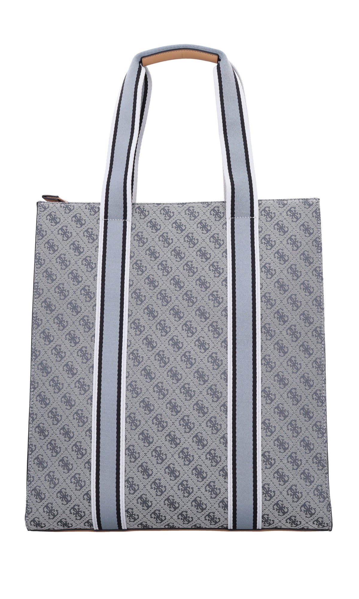 Borsa in ecopelle e tessuto 