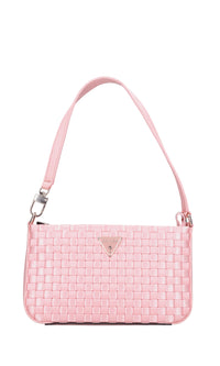 Borsa in tessuto intrecciato 