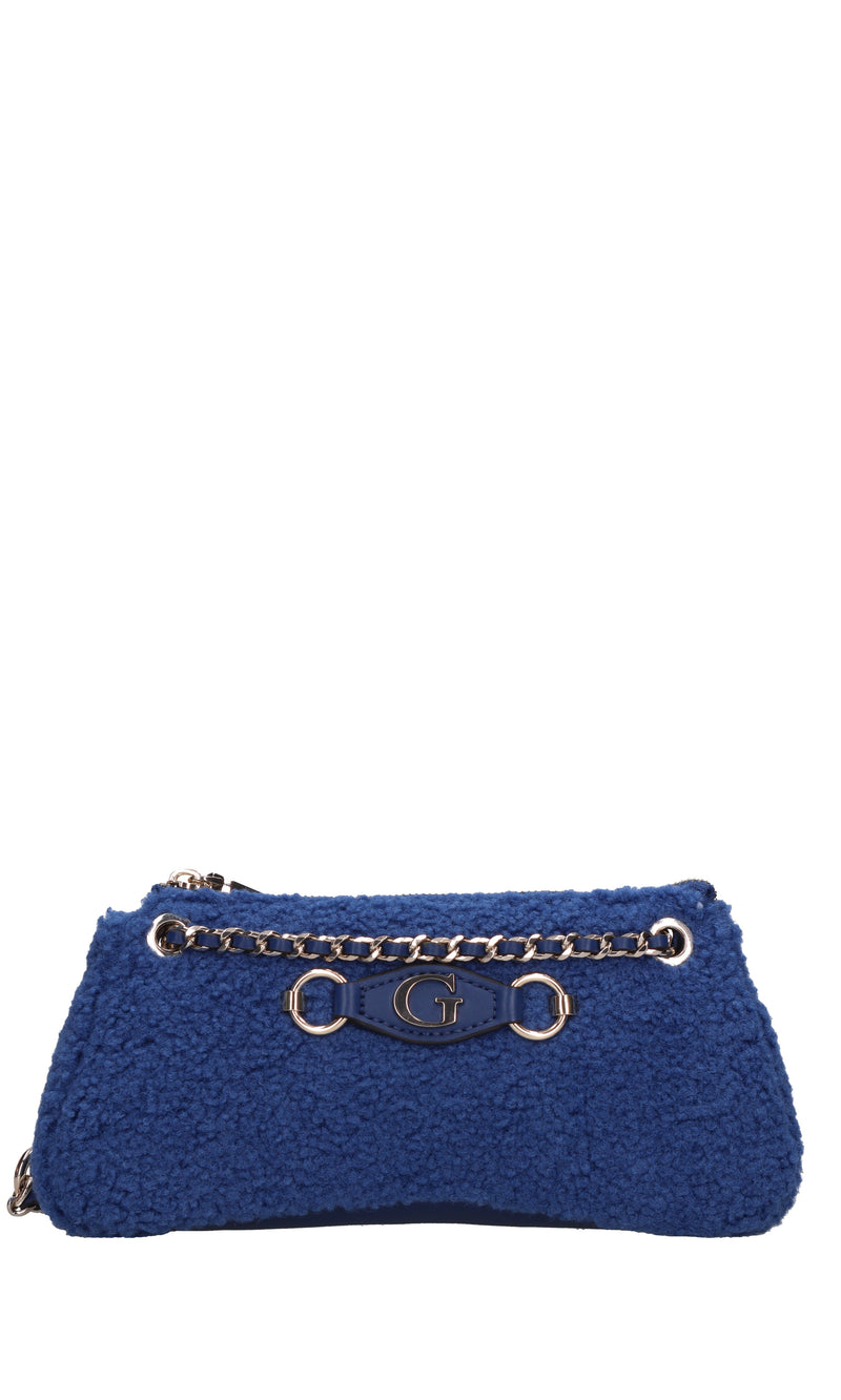 Borsa in tessuto ed ecopelle 