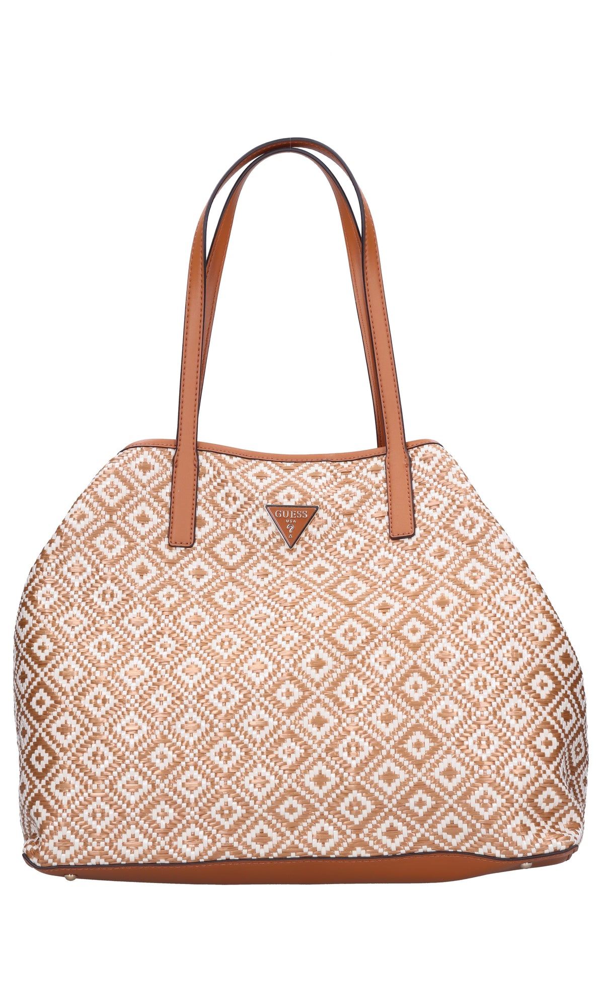 Borsa in ecopelle e rafia 