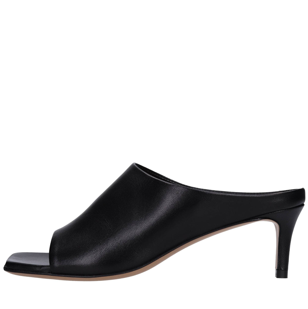 Mules in pelle 