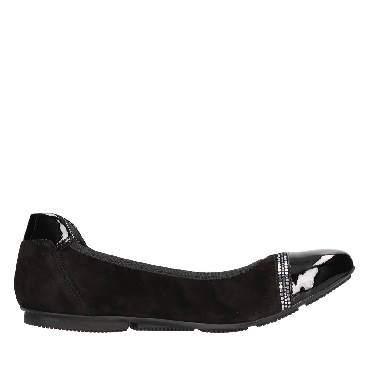 Ballerine in camoscio 