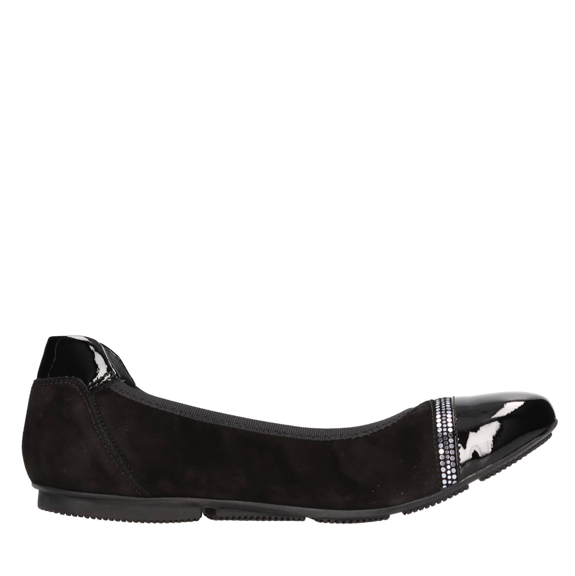 Ballerine in camoscio 