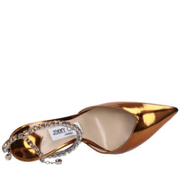 Décolleté slingback Saeda in pelle 