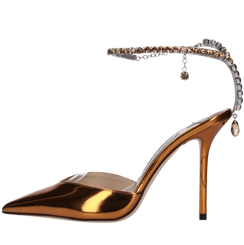 Décolleté slingback Saeda in pelle 