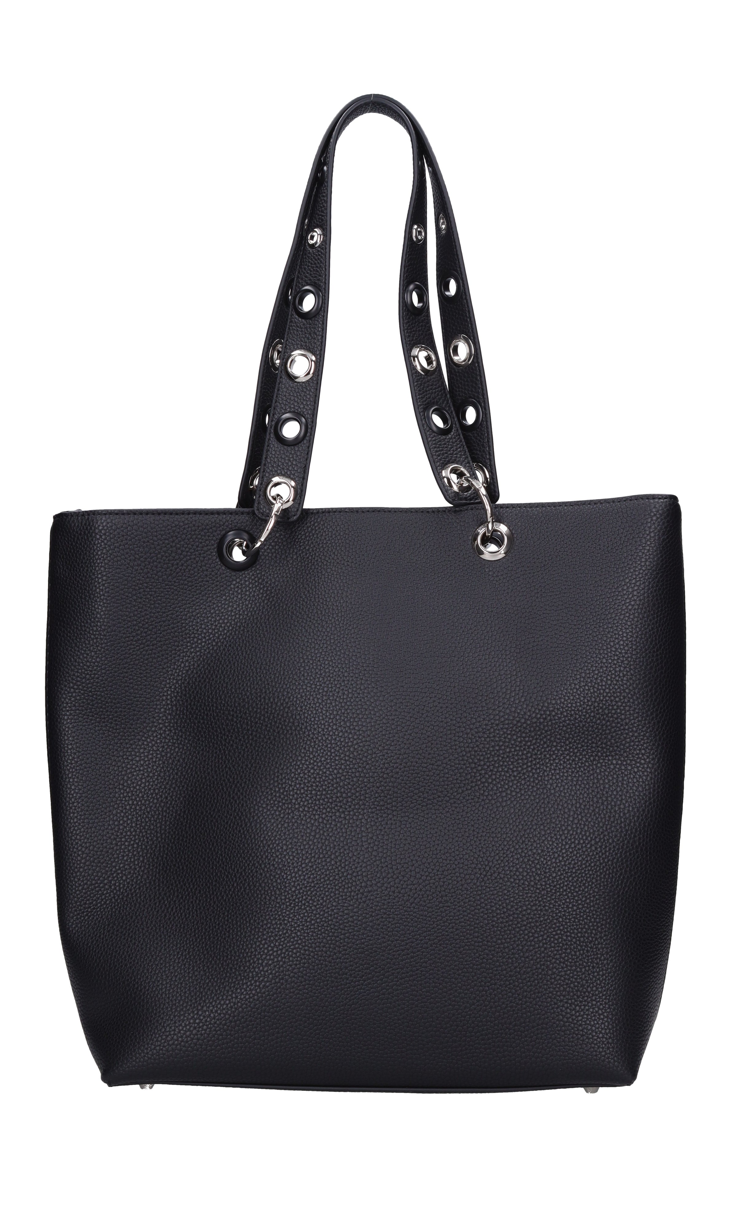 Borsa in ecopelle e borchie 
