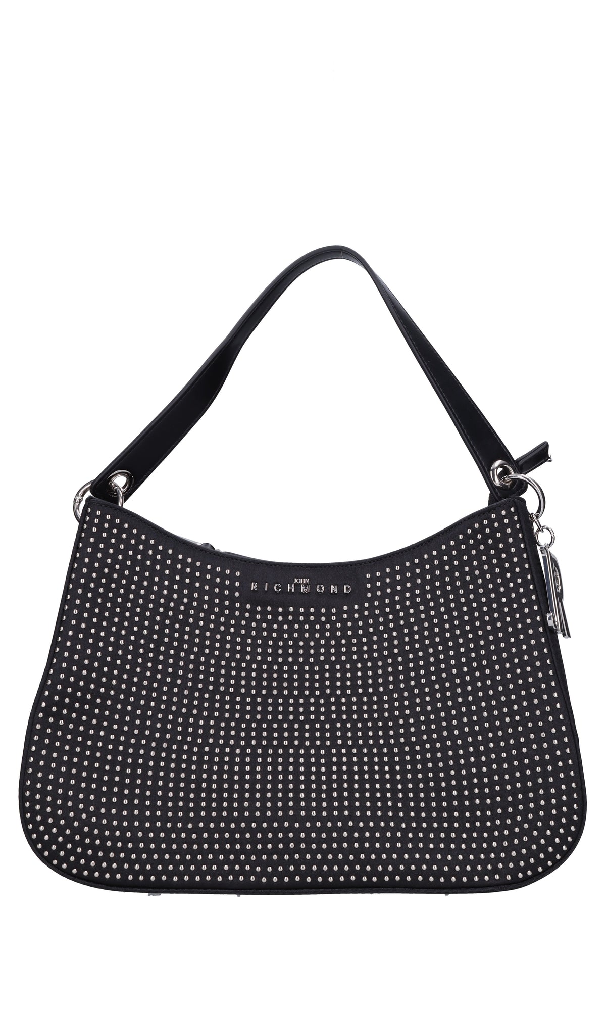 Borsa in raso e borchie 