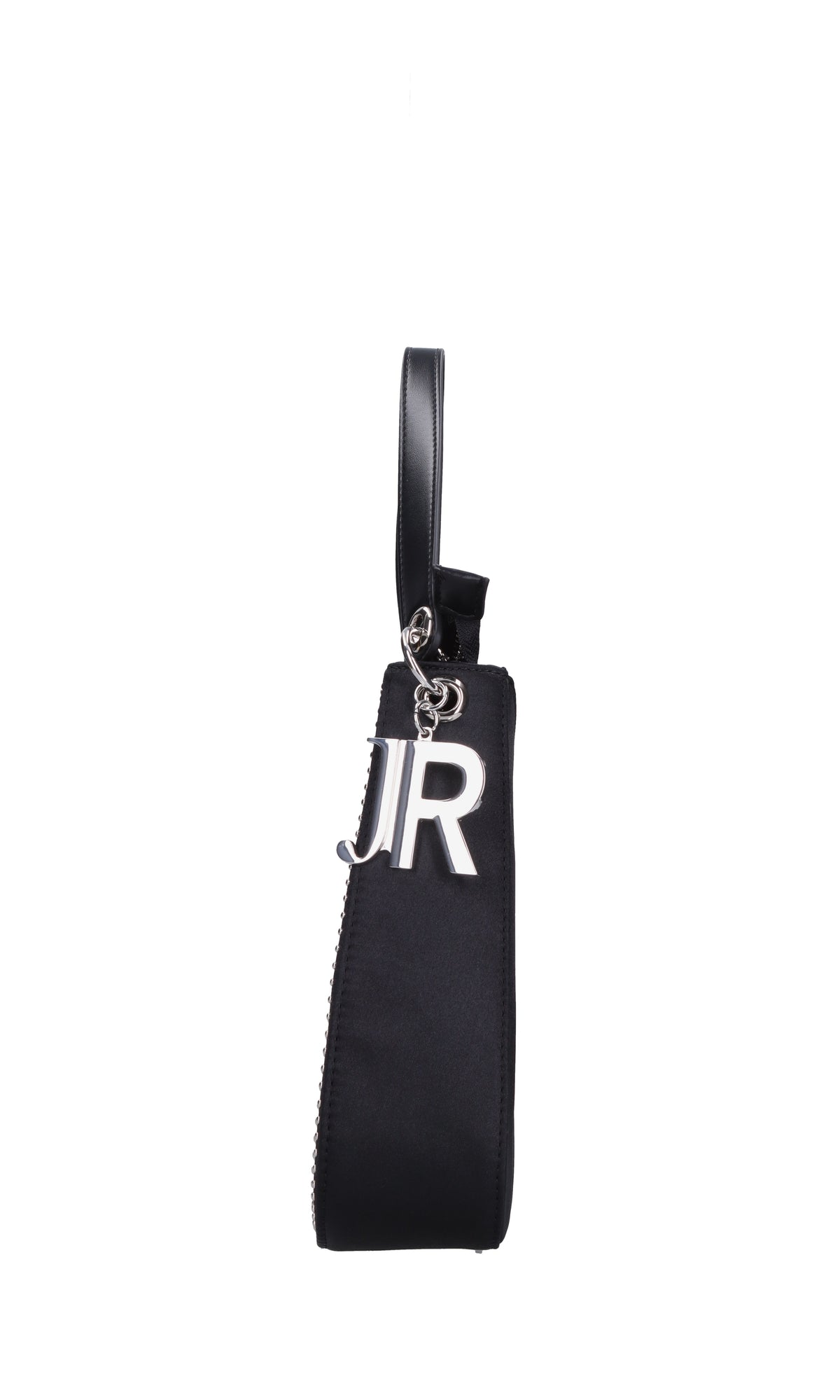 Borsa in raso e borchie 