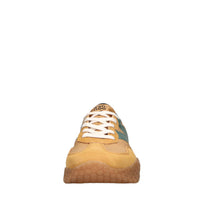 Sneakers in camoscio tessuto e gomma 