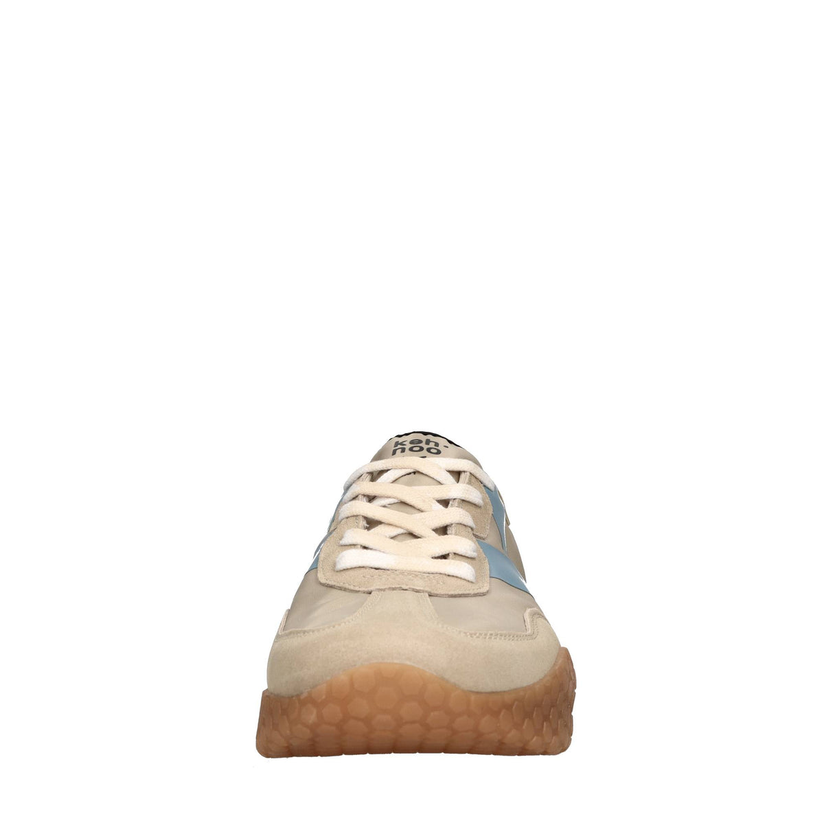 Sneakers in camoscio tessuto e gomma 