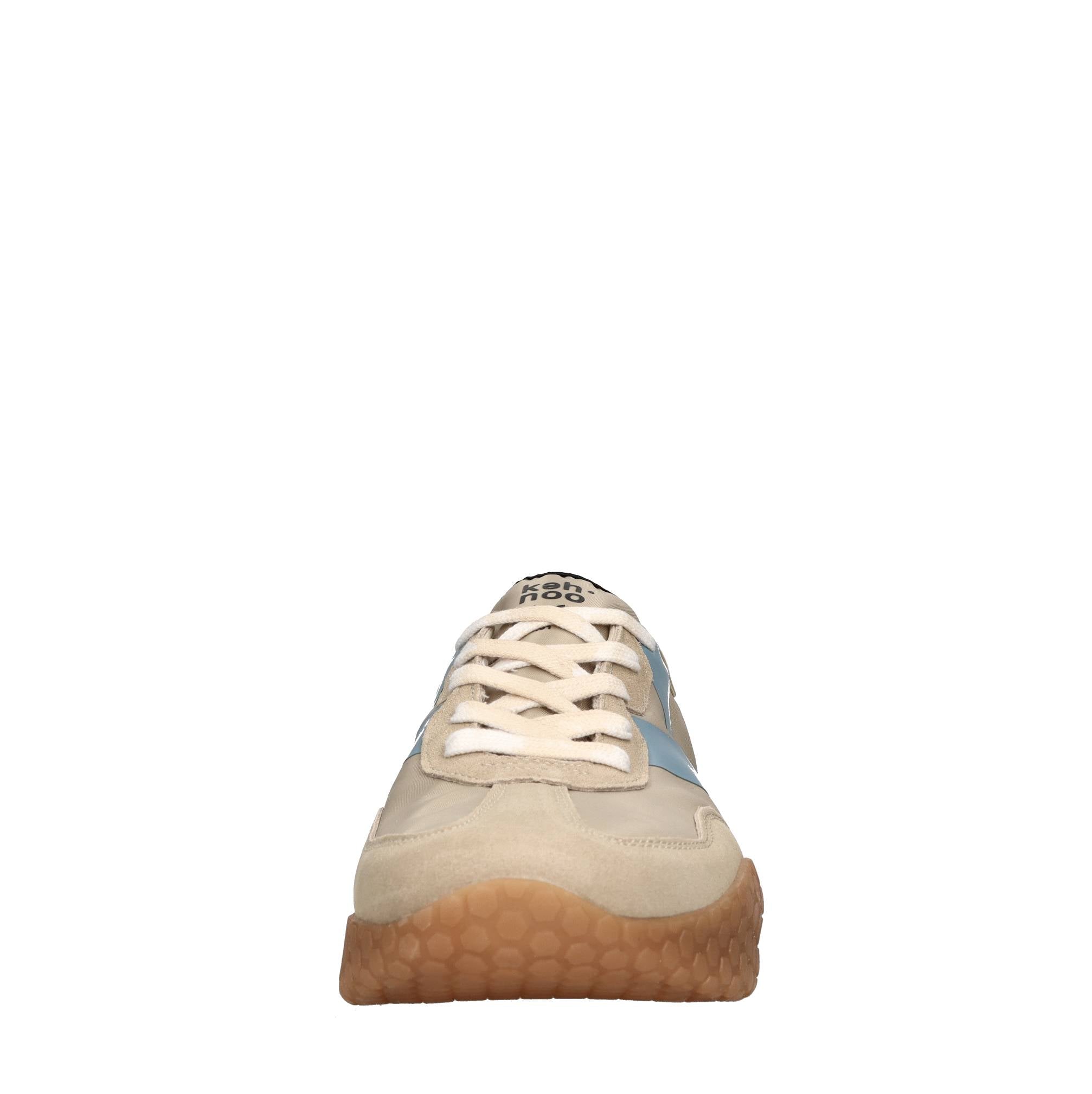 Sneakers in camoscio tessuto e gomma 