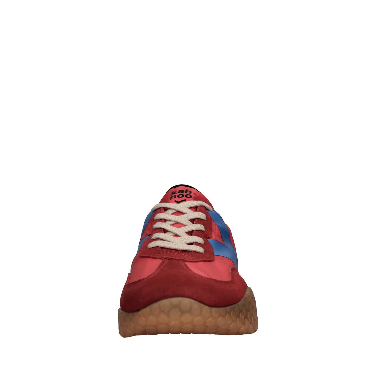 Sneakers in camoscio tessuto e gomma 