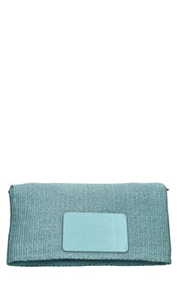 Borsa CARPET in ecopelle e rafia 