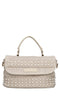 LA CARRIE Borsa MALIBU in ecopelle e rafia